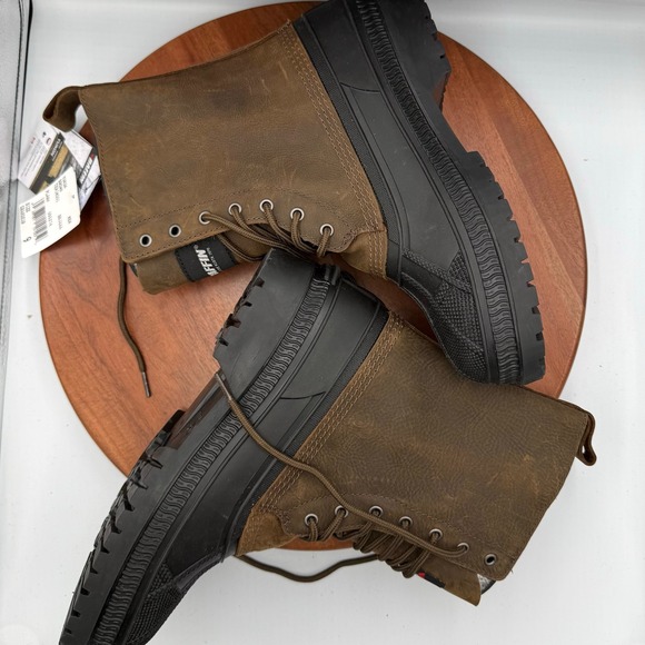 Baffin‎ Yukon Brown Leather Waterproof Arctic Winter Boots TERI-M001 Mens 9 main image 7